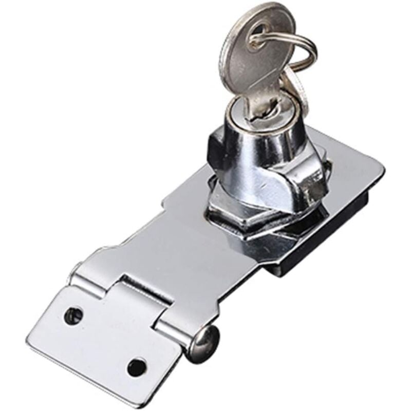 foto del prodotto key lock hasp, heavy duty hasp clip with built in lock
