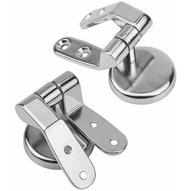 foto del prodotto keyoung cerniera di ricambio per sedili wc, cerniere in acciaio inox per sedili wc, sedili wc in legno plastica
