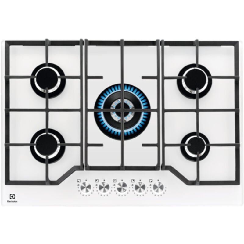foto del prodotto kgg75362w. colore del prodotto bianco, posizionamento dell apparecchio da incasso, dimensione della larghezza del piano cottura 75 cm. tipo di