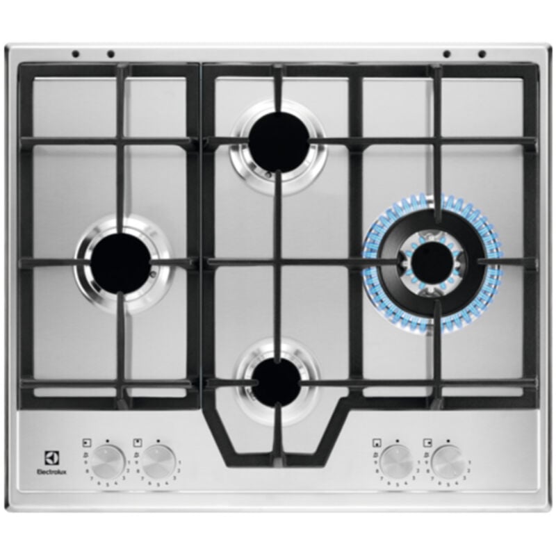 foto del prodotto kgs64562sx. colore del prodotto acciaio inox, posizionamento dell apparecchio da incasso, dimensione della larghezza del piano cottura 60 cm. tipo