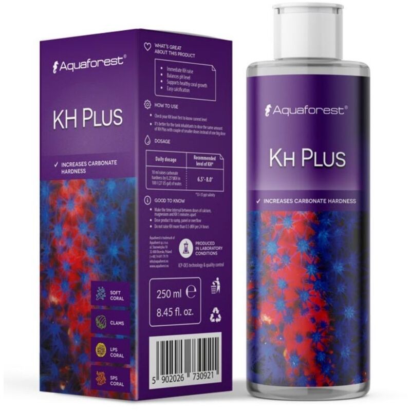 foto del prodotto kh plus 250ml aquaforest