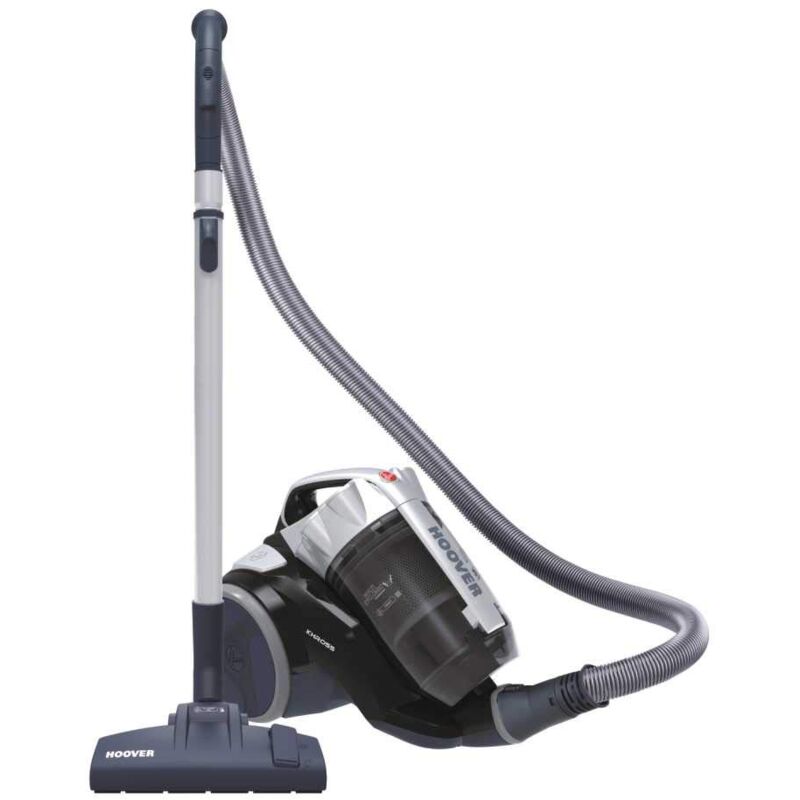 foto del prodotto khross ks31par 011 aspirapolvere a traino, senza sacco, multi ciclonico, spazzola parquet, filtro hepa, 550w, 1.8 litri, nero hoover