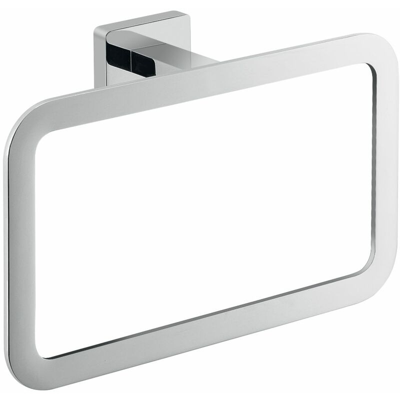 foto del prodotto kiamami valentina accessorio porta salviette in metallo ad anello quadrato atene