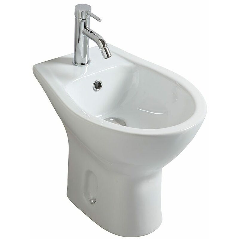foto del prodotto kiamami valentina bidet tradizionale con scarico a pavimento in ceramica cipro