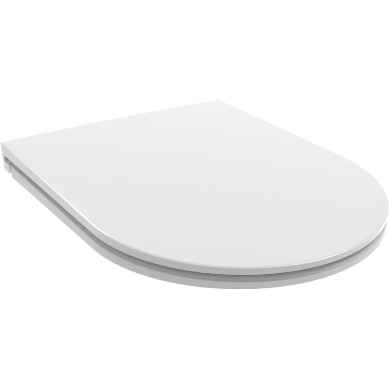 foto del prodotto kiamami valentina copriwater con chiusura rallentata forma d bianco