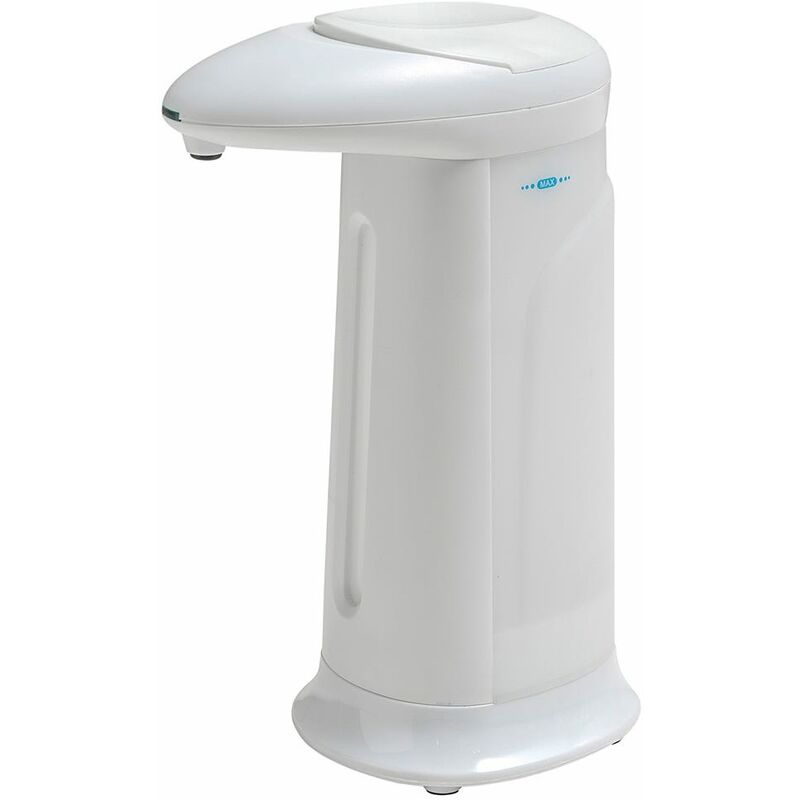 foto del prodotto kiamami valentina dispenser di sapone gel igienizzante appoggio 350 ml bianco abs oyster