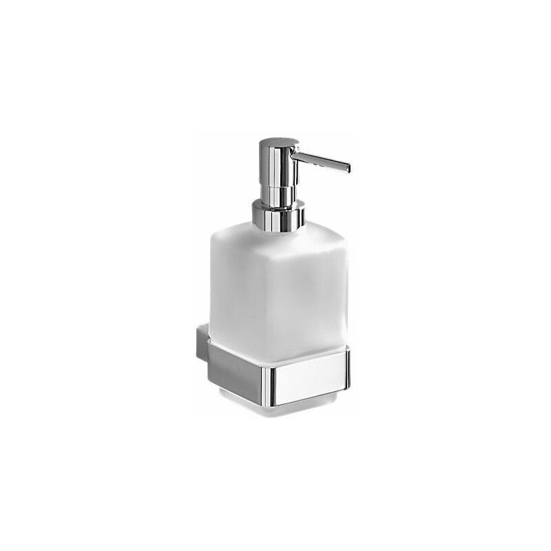 foto del prodotto kiamami valentina dosa sapone liquido con bicchiere satinato design moderno senator