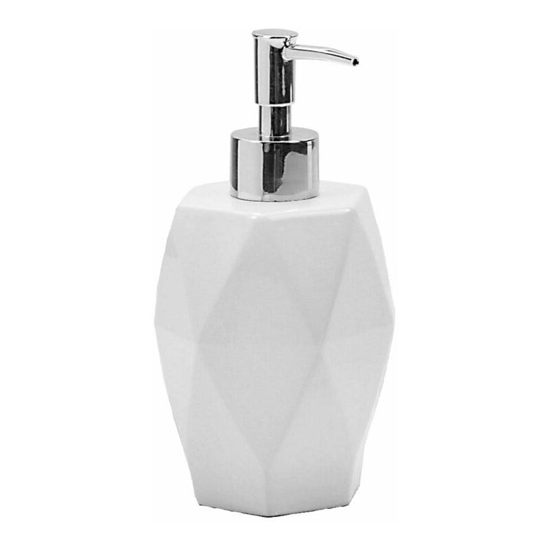 foto del prodotto kiamami valentina dosasapone bianco in ceramica da 360 ml biancospino