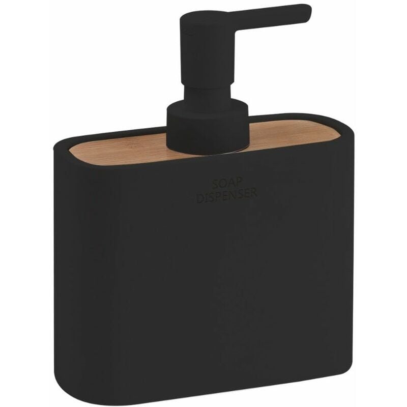 foto del prodotto kiamami valentina dosasapone da 300 ml nero in bambu alisso