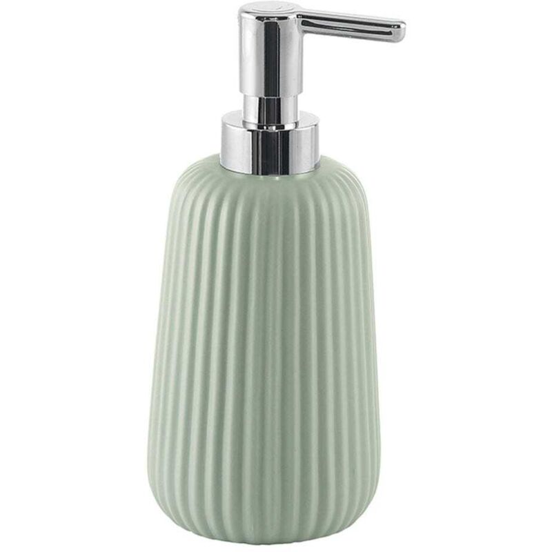foto del prodotto kiamami valentina dosasapone verde salvia in ceramica da 400 ml malva