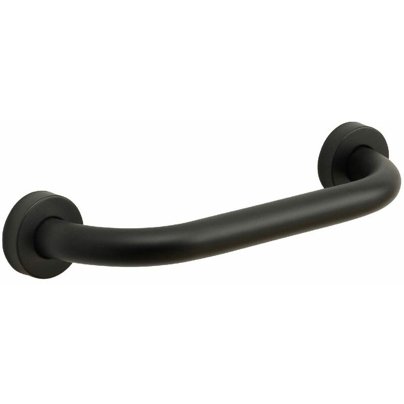 foto del prodotto kiamami valentina maniglia per disabili 30cm bagno accessibile nero