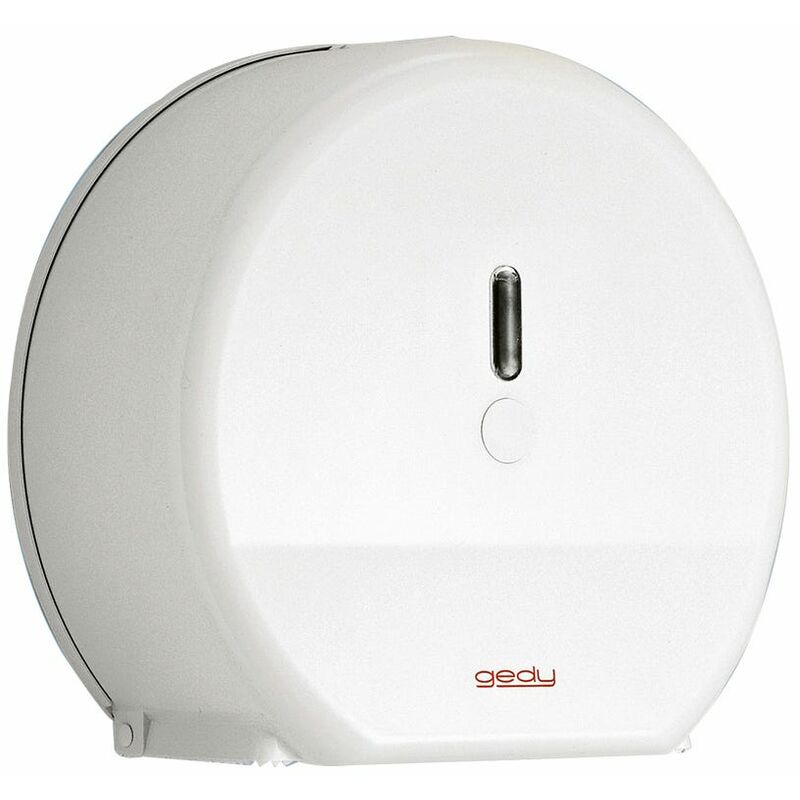 foto del prodotto kiamami valentina maxi distributore bianco di rotoli di carta igienica in resine termoplastiche