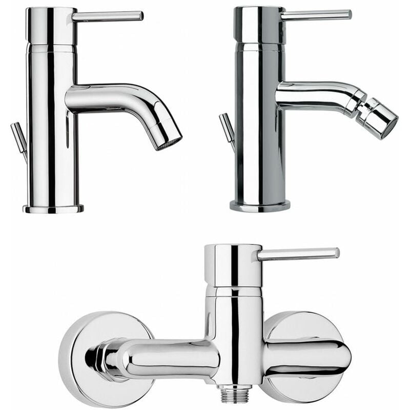 foto del prodotto kiamami valentina miscelatori bagno moderni lavabo, bidet, esterno doccia salice