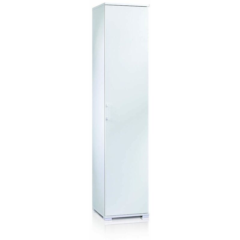 foto del prodotto kiamami valentina mobile colonna multiuso l.45cm ad 1 anta bianco