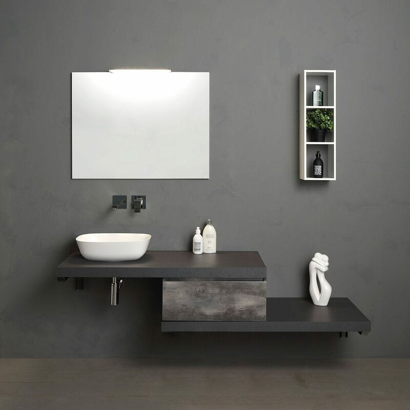 foto del prodotto kiamami valentina mobile da bagno sospeso 180 cm serie componibili valentina