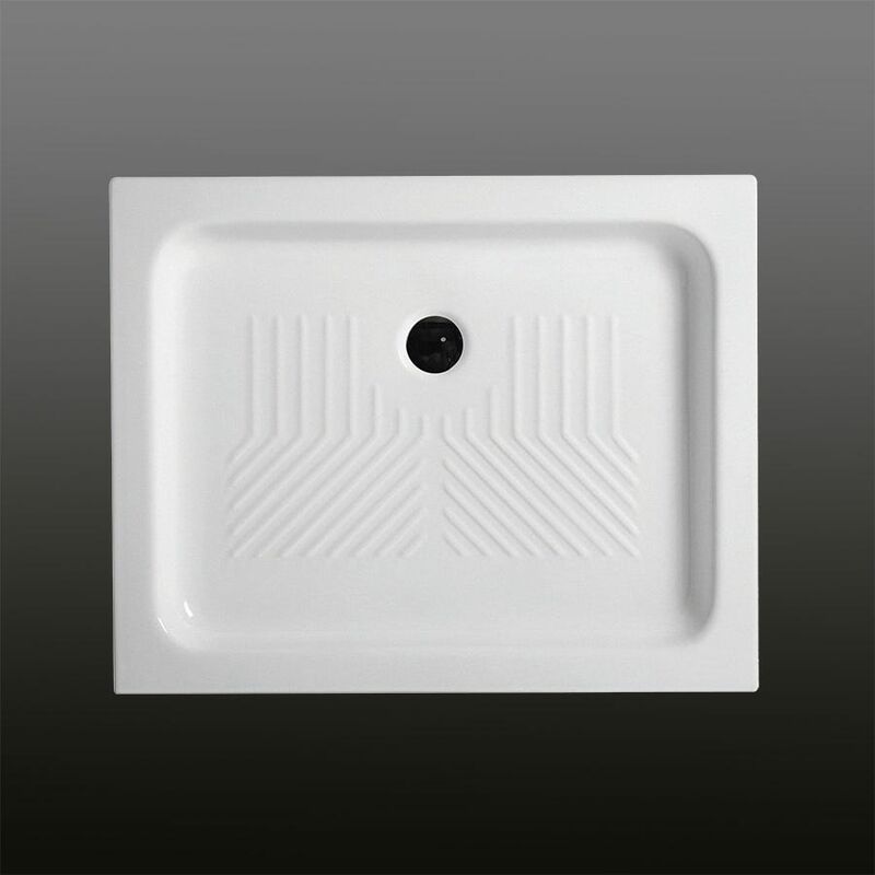 foto del prodotto kiamami valentina piatto doccia in ceramica rettangolare 70x90 cm topazio