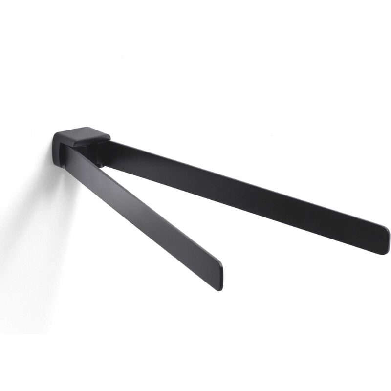 foto del prodotto kiamami valentina porta salviette a snodo con due braccia cm 35 in ottone colore nero palazzo