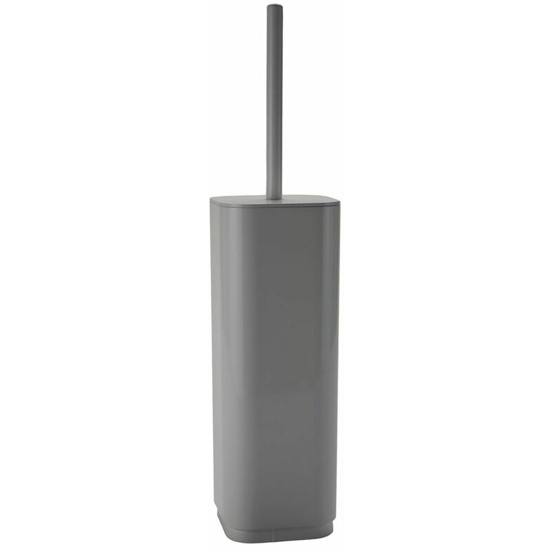 foto del prodotto kiamami valentina porta scopino a terra per bagno grigio mughetto