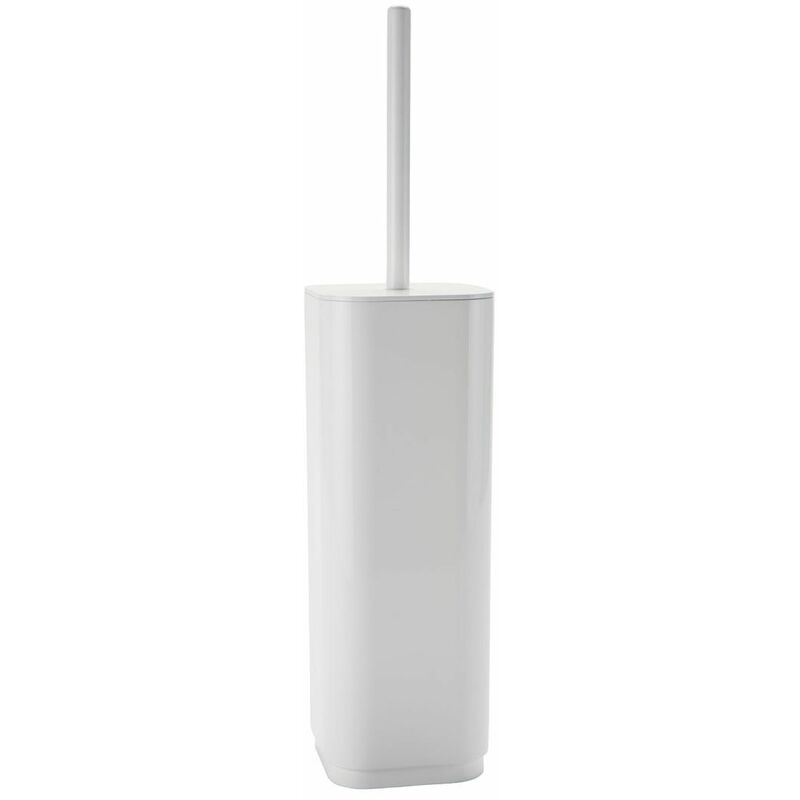 foto del prodotto kiamami valentina porta scopino bagno bianco da terra mughetto