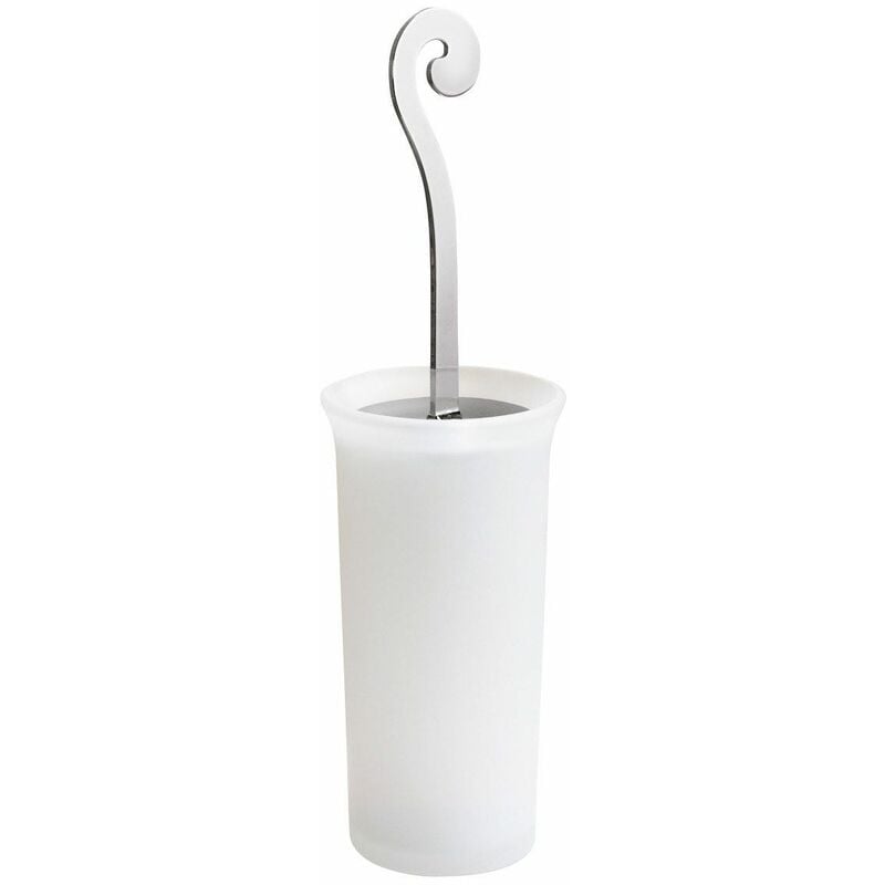 foto del prodotto kiamami valentina porta scopino wc a terra cromato vintage design lucrezia