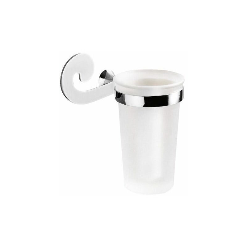 foto del prodotto kiamami valentina porta spazzolini e dentifricio a muro design vintage barocco lucrezia