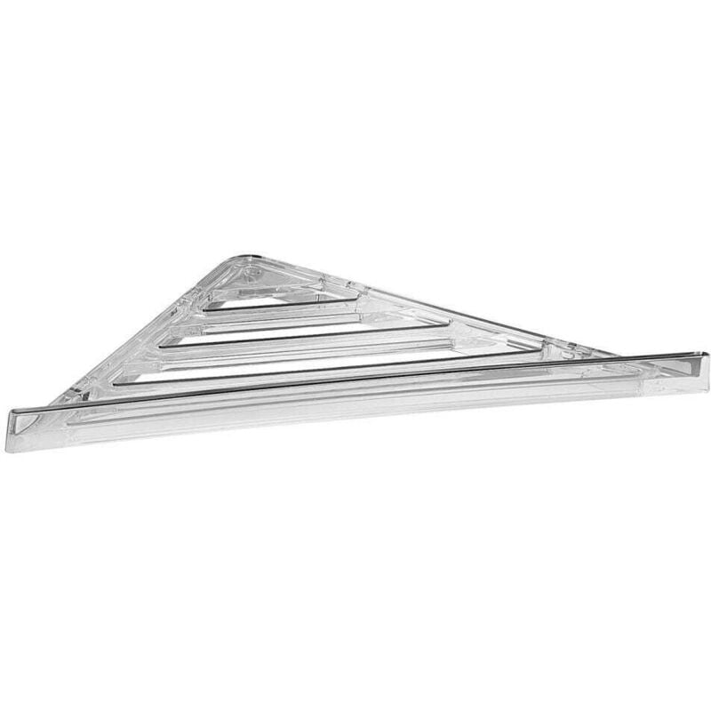 foto del prodotto kiamami valentina - portaoggetti angolare per doccia finitura cromata