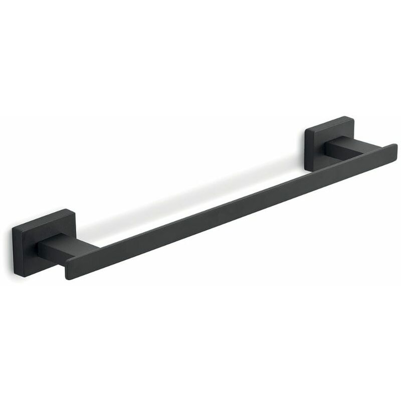foto del prodotto kiamami valentina portasalviette da 35 cm acciaio inox nero opaco atene