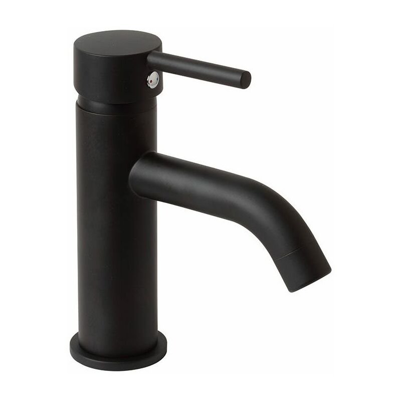 foto del prodotto kiamami valentina rubinetto lavabo finitura nero opaco fassa