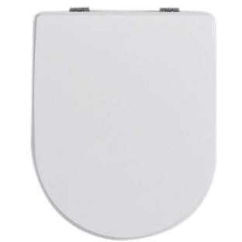 foto del prodotto kiamami valentina - sedile tavoletta wc per modello di vaso esedra in finitura bianco