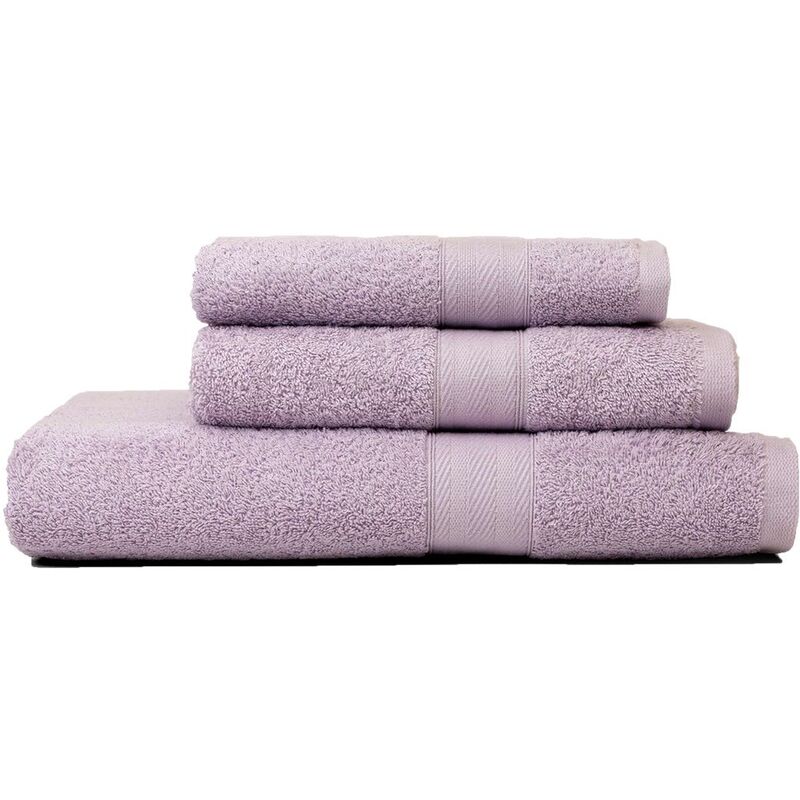foto del prodotto kiamami valentina set asciugamani arredo bagno 3 pezzi colore iris in spugna di cotone teddy