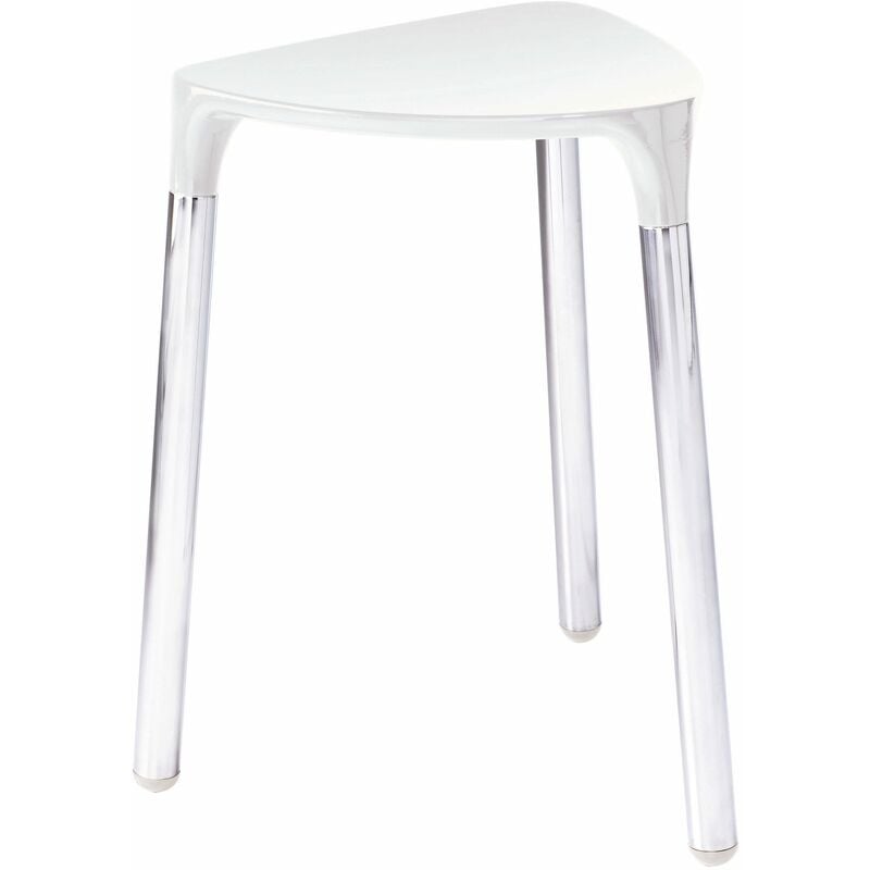 foto del prodotto kiamami valentina sgabello in resina termoplastica bianco