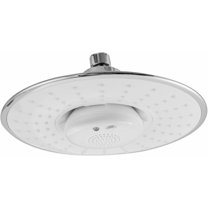 foto del prodotto kiamami valentina soffione doccia con diffusore musica bluetooth
