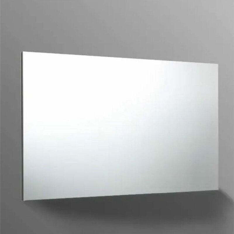 foto del prodotto kiamami valentina specchio bagno 120x70 cm reversibile con telaio a supporto