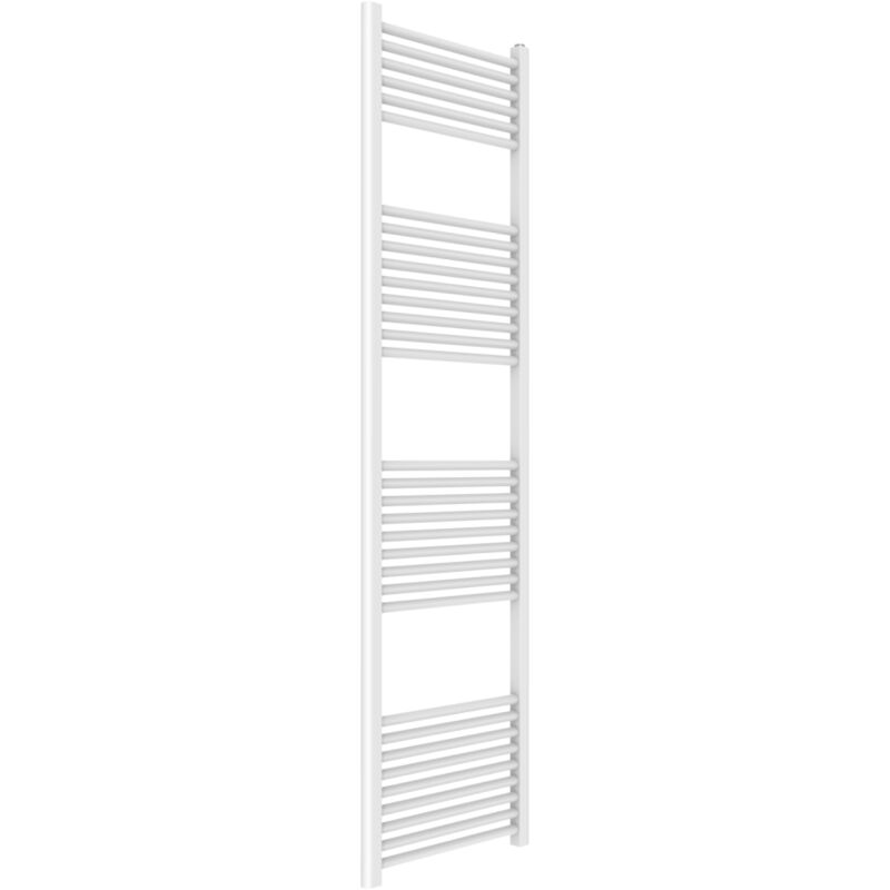 foto del prodotto kiamami valentina termoarredo 50x180 in acciaio bianco 33 tubi