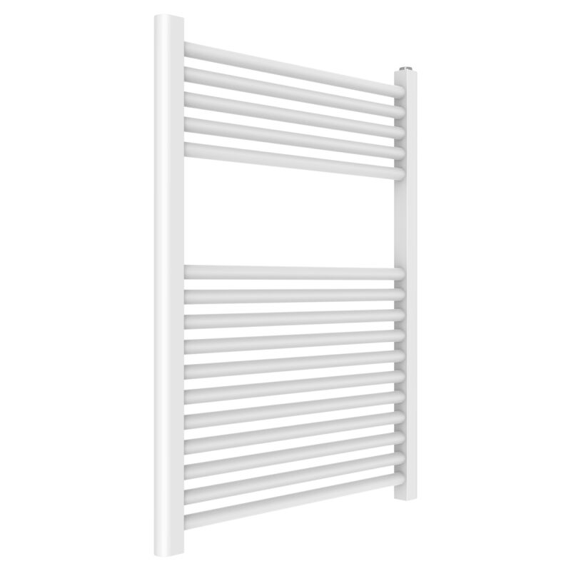 foto del prodotto kiamami valentina termoarredo bagno idraulico 60x77 acciaio bianco