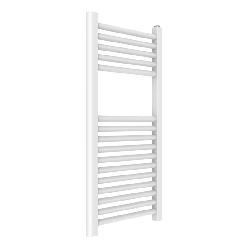 foto del prodotto kiamami valentina termoarredo idraulico 40x77cm acciaio bianco