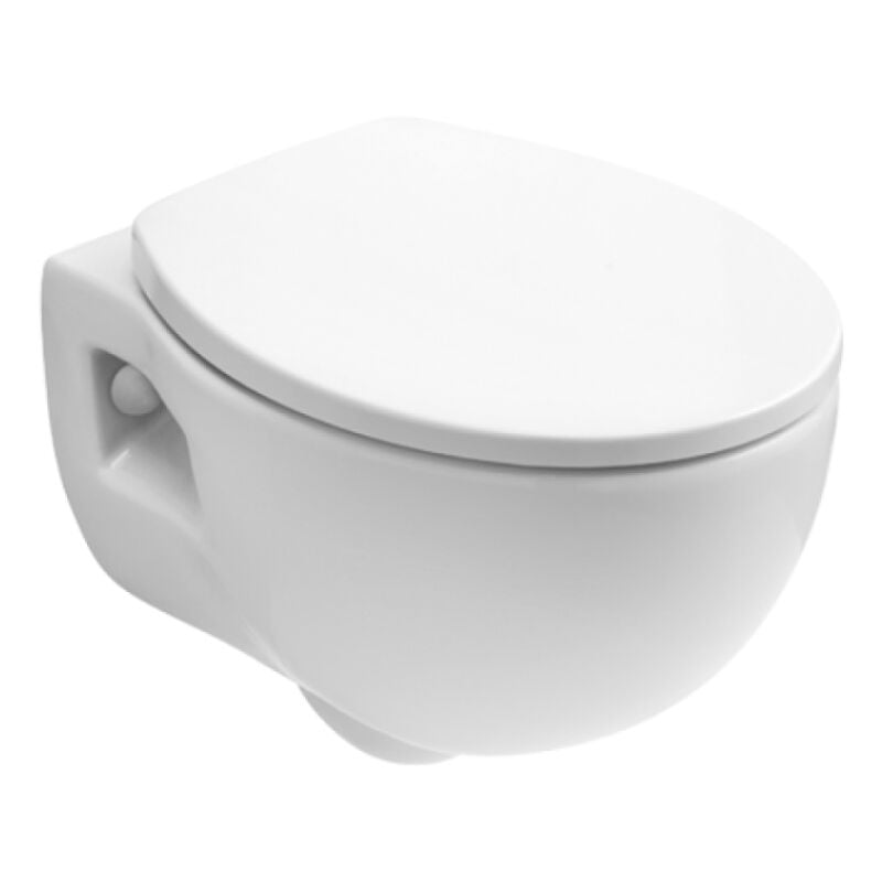 foto del prodotto kiamami valentina water sospeso rotondo in ceramica bianca patascoss