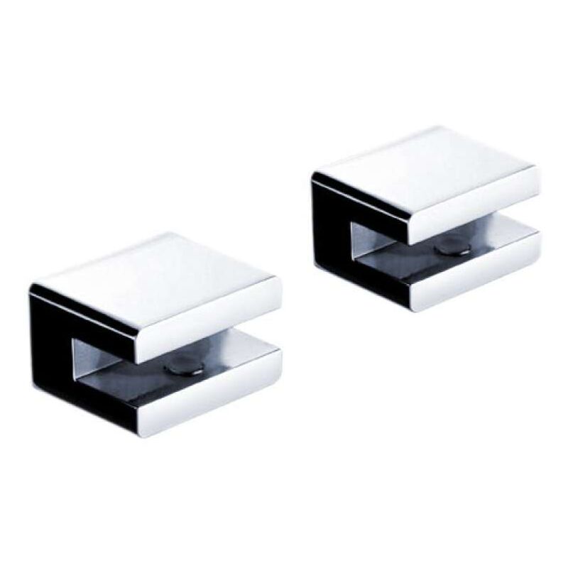 foto del prodotto kibo supporti per mensola, cromo ki 14091bs 26 nimco