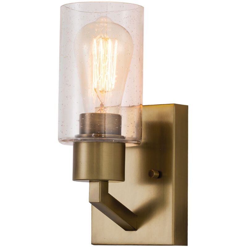 foto del prodotto kichler applique contemporanea deryn acciaio ottone naturale 1 luce e27