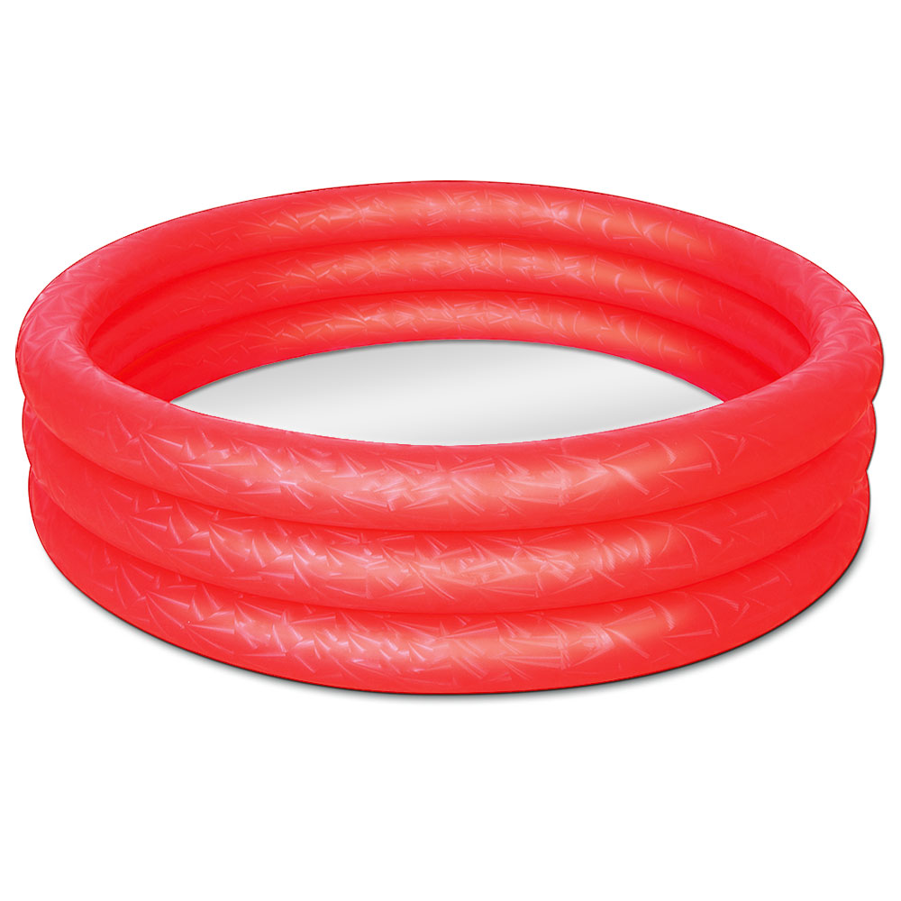 foto del prodotto kiddiepool goffratura 183 cm rosso
