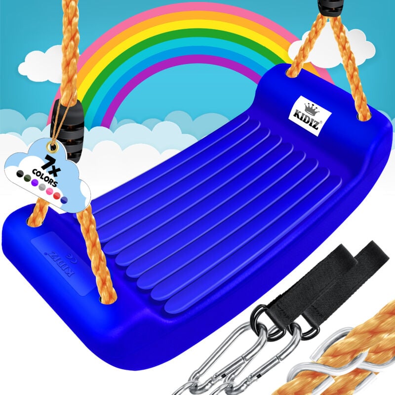 foto del prodotto kidiz altalena per bambini swing ink. accessori per l altalena seggiolino per altalena da giardino, da esterno, da interno, per bambini, in