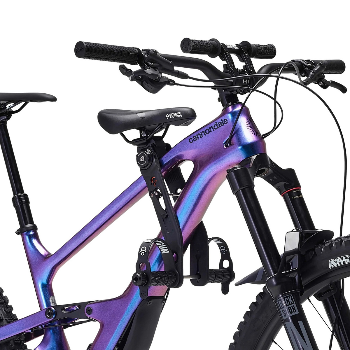 foto del prodotto kids ride shotgun bambino kit seggiolino e manubrio per bimbi 2.0 mtb