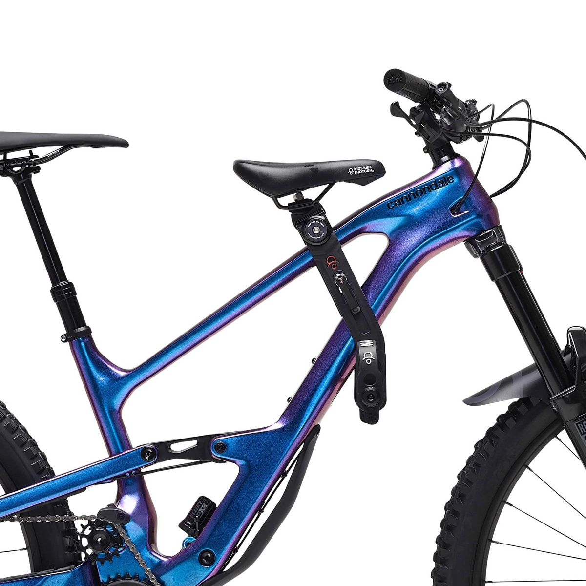 foto del prodotto kids ride shotgun bambino seggiolino 2.0 mtb front