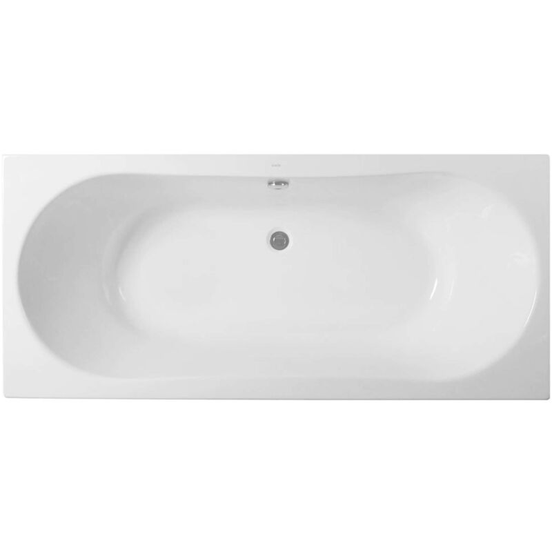 foto del prodotto kielle gaia vasca da bagno rettangolare, 17x8 cm, bianco 11115430