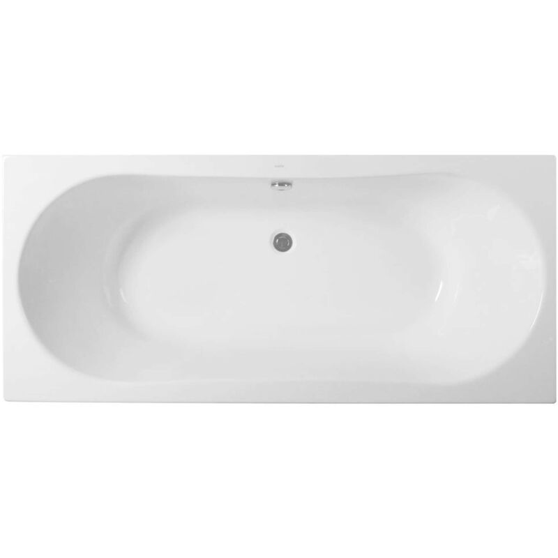 foto del prodotto kielle gaia vasca da bagno rettangolare, 18x8 cm, bianco 11115551