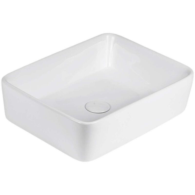 foto del prodotto kielle idolio lavabo da appoggio 48,5x38 cm, bianco 30624520