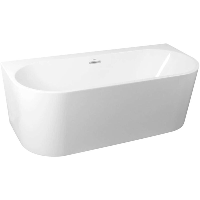 foto del prodotto kielle idolio vasca da bagno freestanding a parete 170x75 cm, bianco 11324431