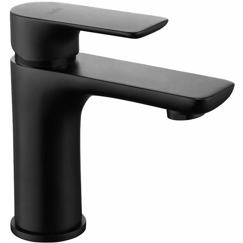 foto del prodotto kielle vega miscelatore da lavabo, nero opaco 10118104