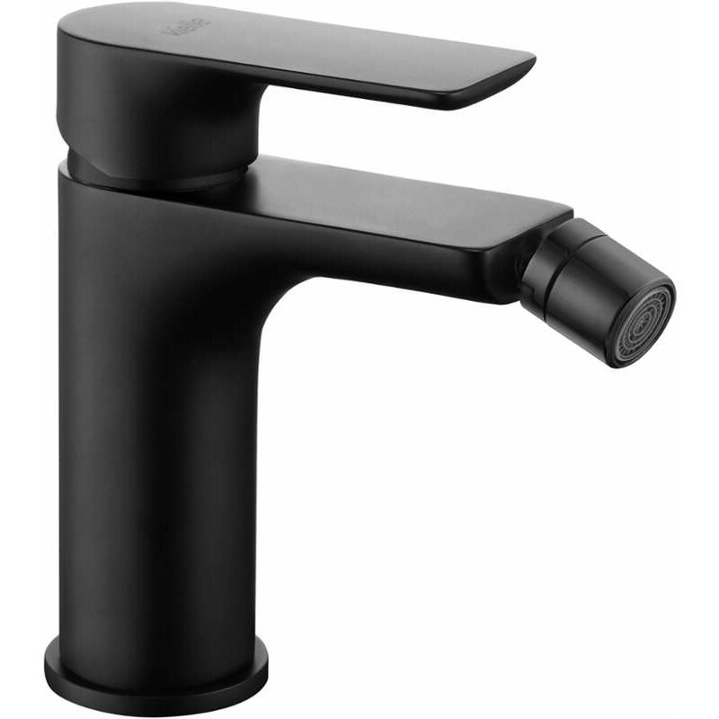 foto del prodotto kielle vega miscelatore per bidet, nero opaco 10418104