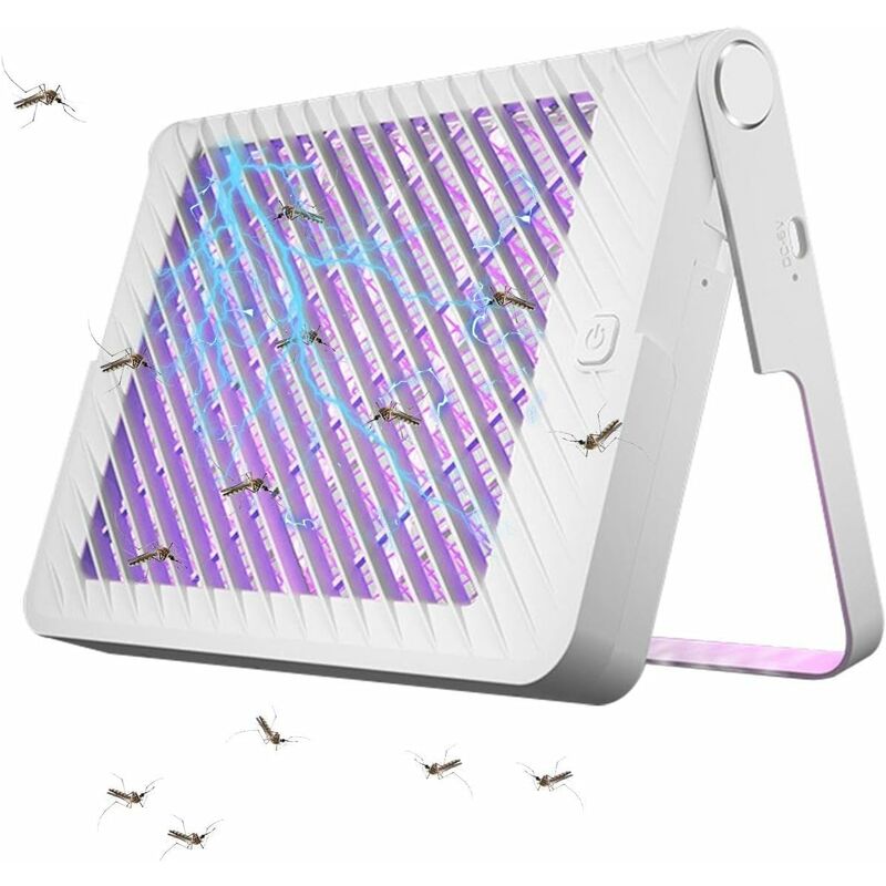 foto del prodotto killer per zanzare elettrico, repellente per zanzare ricaricabile usb killer per zanzare uv repellente per zanzare killer per insetti repellente per zanzare per interni ed esterni giardino patio kille